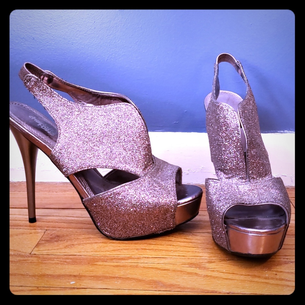 Glitter Heels-multi color